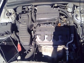 2005 HONDA CIVIC, SILVER, EX MODEL, 1.7L, V-TEC,   A25166